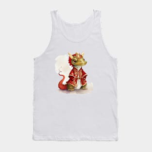 Watercolor Chinese Zodiac Year of the Dragon Tank Top